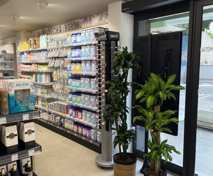 Agencement pharmacie – Cartoux | Jean Rolland