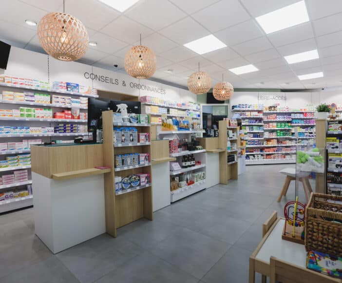 Agencement pharmacie – Cicorelli | Jean Rolland