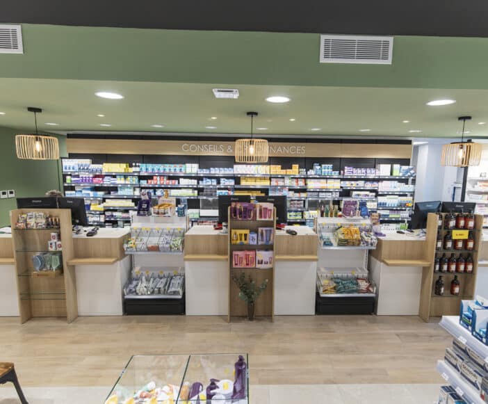 Agencement pharmacie – Dottling | Jean Rolland