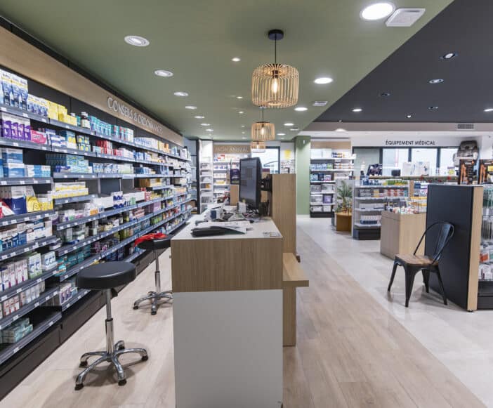 Agencement pharmacie – Dottling | Jean Rolland