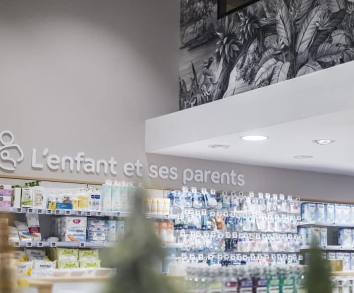 Agencement pharmacie – Gsell & Pellat | Jean Rolland