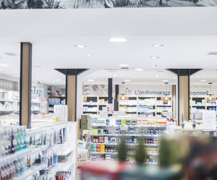 Agencement pharmacie – Gsell & Pellat | Jean Rolland