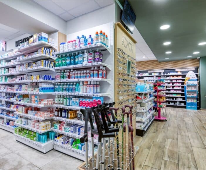 Agencement pharmacie – Grande Pharmacie des Halles | Jean Rolland