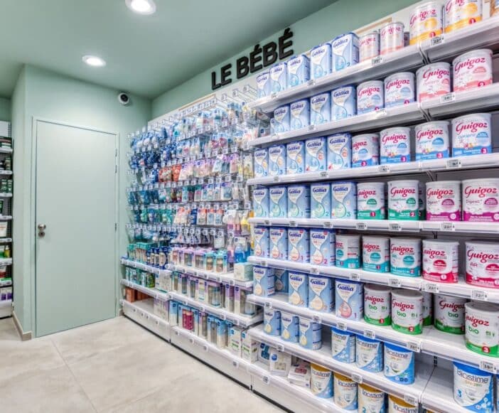 Agencement pharmacie – Grande Pharmacie des Halles | Jean Rolland